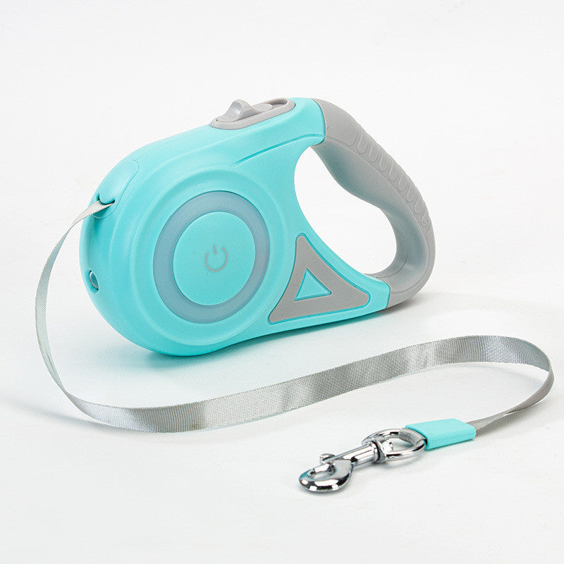 Glow 'n' Go: Retractable Leash with Pet Spotlight