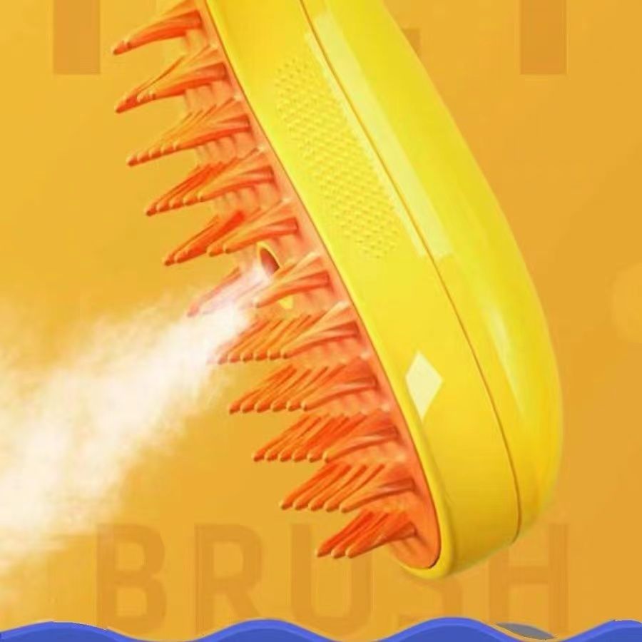 Purrfect Spa: 3-in-1 Electric Pet Grooming Brush for Cats and Dogs