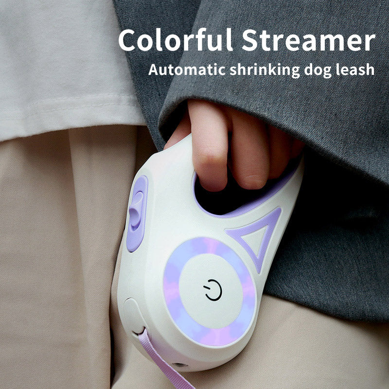 Glow 'n' Go: Retractable Leash with Pet Spotlight