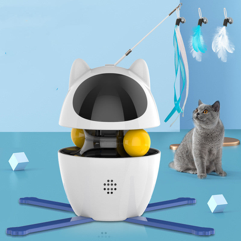 PurrPlay Pro: Smart Cat Stick and Ball Set